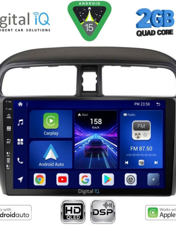 DIGITAL IQ BXC 3448_CPAA (9inc) MULTIMEDIA TABLET for MITSUBISHI SPACESTAR mod. 2013-2020