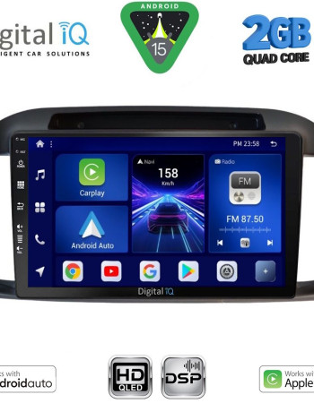 DIGITAL IQ BXC 3457BL_CPAA (9inc) MULTIMEDIA TABLET for NISSAN MICRA K12 mod. 2002-2010 (BLACK)