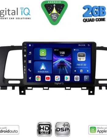 DIGITAL IQ BXC 3462_CPAA (9inc) MULTIMEDIA TABLET for NISSAN MURANO mod. 2007-2014