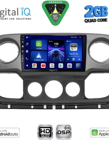 DIGITAL IQ BXC 3463_CPAA (10inc) MULTIMEDIA TABLET for NISSAN NV400 - OPEL MOVANO - RENAULT MASTER mod. 2010-2020
