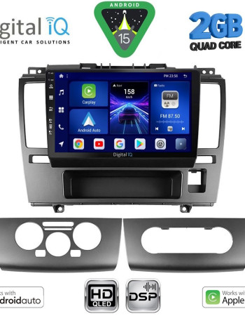 DIGITAL IQ BXC 3465_CPAA (9inc) MULTIMEDIA TABLET for NISSAN TIDA mod. 2004-2013