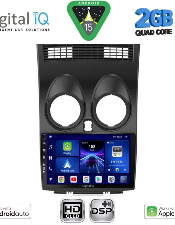 DIGITAL IQ BXC 3466_CPAA (9inc) MULTIMEDIA TABLET for NISSAN QASHQAI mod. 2007-2014