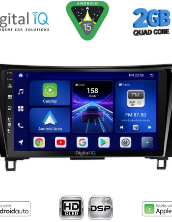 DIGITAL IQ BXC 3468_CPAA (10inc) MULTIMEDIA TABLET for NISSAN QASHQAI - XTRAIL mod. 2014-2021