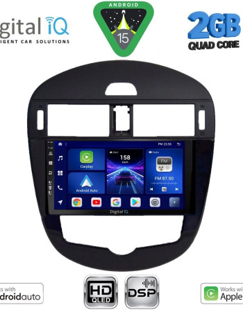 DIGITAL IQ BXC 3470_CPAA CLIMA (9inc) MULTIMEDIA TABLET for NISSAN PULSAR mod. 2014-2020