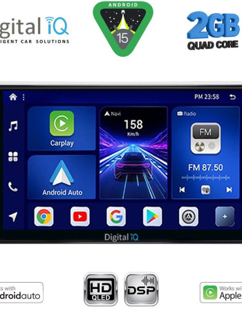 DIGITAL IQ BXC 3481SL_CPAA (9inc) MULTIMEDIA TABLET for OPEL ALL mod. 2004-2014 (SILVER)