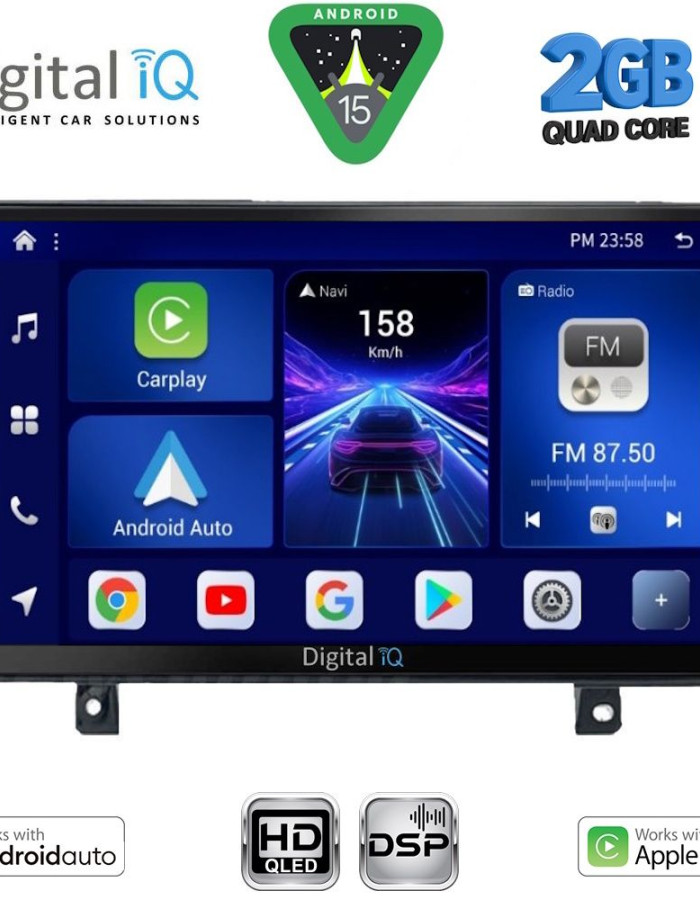 DIGITAL IQ BXC 3485_CPAA (9inc) MULTIMEDIA TABLET for OPEL ASTRA H mod. 2004-2010