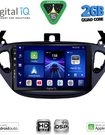 DIGITAL IQ BXC 3486_CPAA (9inc) MULTIMEDIA TABLET for OPEL ADAM - CORSA E  mod. 2014-2019