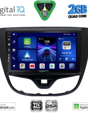 DIGITAL IQ BXC 3489_CPAA (10inc) MULTIMEDIA TABLET for OPEL KARL mod. 2014-2019