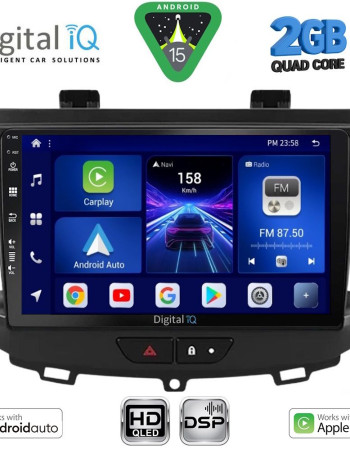 DIGITAL IQ BXC 3490_CPAA (9inc) MULTIMEDIA TABLET for OPEL CROSSLAND – GRANDLAND mod. 2017-2025