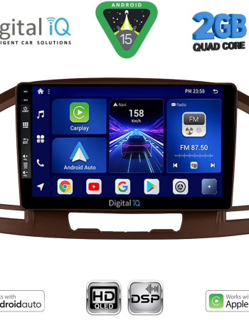 DIGITAL IQ BXC 3491BR_CPAA (9inc) MULTIMEDIA TABLET for OPEL INSIGNIA  mod.2008-2013 (BROWN)
