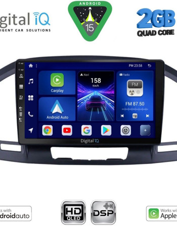 DIGITAL IQ BXC 3491BL_CPAA (9inc) MULTIMEDIA TABLET for OPEL INSIGNIA  mod. 2008-2013 (BLACK)