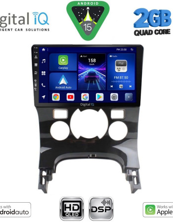 DIGITAL IQ BXC 3515_CPAA CLIMA (9inc) MULTIMEDIA TABLET for PEUGEOT 3008 mod. 2008-2016 με CLIMA
