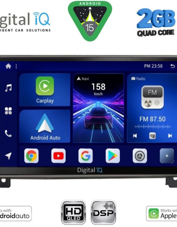 DIGITAL IQ BXC 3517_CPAA (9inc) MULTIMEDIA TABLET for PEUGEOT 407 mod. 2004-2011