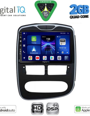 DIGITAL IQ BXC 3544_CPAA (10inc) MULTIMEDIA TABLET for RENAULT CLIO mod. 2012-2015