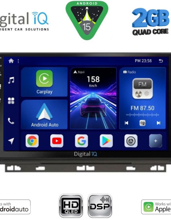 DIGITAL IQ BXC 3546_CPAA (9inc) MULTIMEDIA TABLET for RENAULT CLIO - CAPTUR mod. 2019-2026