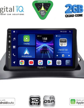 DIGITAL IQ BXC 3550_CPAA (9inc) MULTIMEDIA TABLET for RENAULT KANGOO mod. 2010-2021