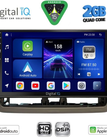 DIGITAL IQ BXC 3572_CPAA (9inc) MULTIMEDIA TABLET for SEAT IBIZA mod. 2012-2015