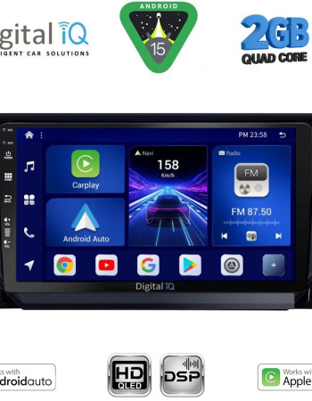 DIGITAL IQ BXC 3573_CPAA (9inc) MULTIMEDIA TABLET for SEAT ARONA - IBIZA mod. 2018-2026
