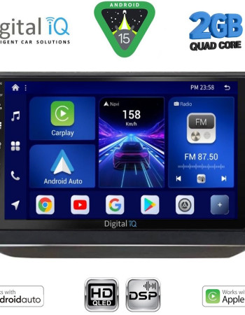 DIGITAL IQ BXC 3581_CPAA (10inc) MULTIMEDIA TABLET for SKODA FABIA mod. 2008-2014