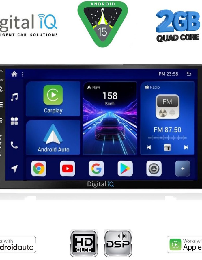 DIGITAL IQ BXC 3584_CPAA (10inc) MULTIMEDIA TABLET for SKODA KAROQ – KODIAQ mod. 2016-2024