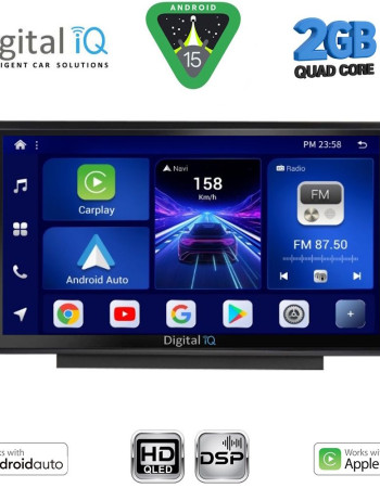 DIGITAL IQ BXC 3594_CPAA (9inc) MULTIMEDIA TABLET for SKODA OCTAVIA 5 mod. 2005-2012