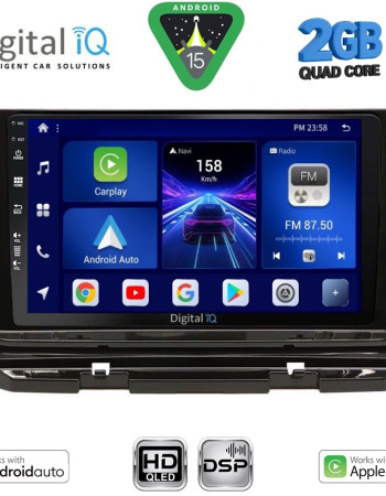 DIGITAL IQ BXC 3598_CPAA (10inc) MULTIMEDIA TABLET for SKODA OCTAVIA 8 mod. 2021-2026