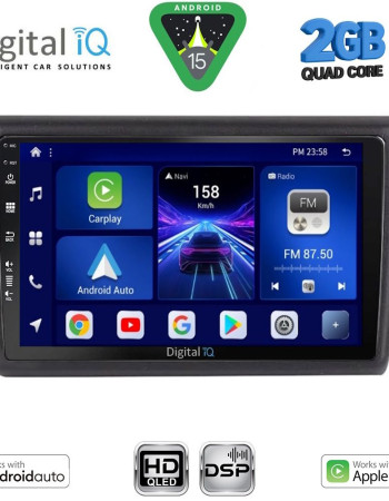 DIGITAL IQ BXC 3600_CPAA (9inc) MULTIMEDIA TABLET for SKODA RAPID SPACEBACK mod. 2014-2019