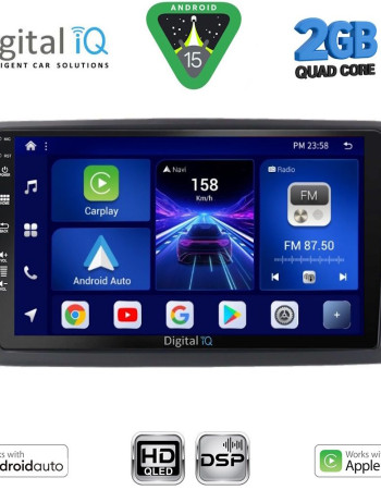 DIGITAL IQ BXC 3601_CPAA (9inc) MULTIMEDIA TABLET for SKODA RAPID  mod. 2012-2023