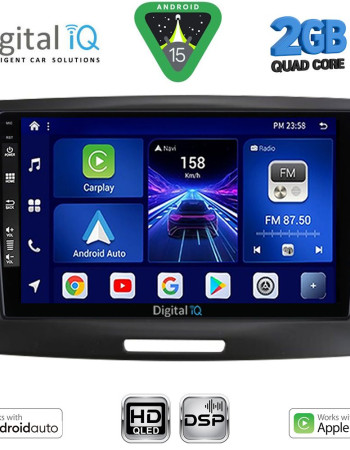 DIGITAL IQ BXC 3604A_CPAA (9inc) MULTIMEDIA TABLET for SKODA SUPERB mod. 2008-2015