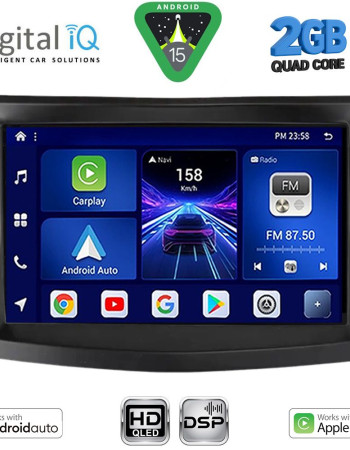 DIGITAL IQ BXC 3658_CPAA (9inc) MULTIMEDIA TABLET for SSANGYONG TIVOLI mod. 2016-2024
