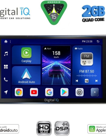 DIGITAL IQ BXC 3659_CPAA (9inc) MULTIMEDIA TABLET for SUBARU IMPREZA mod. 2002-2008