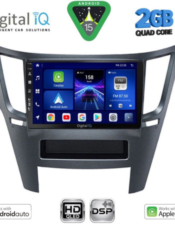 DIGITAL IQ BXC 3667_CPAA (9inc) MULTIMEDIA TABLET for SUBARU LEGACY – OUTBACK mod. 2009-2014