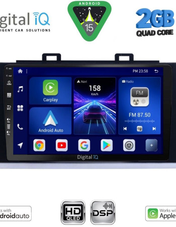 DIGITAL IQ BXC 3668_CPAA (9inc) MULTIMEDIA TABLET for SUBARU LEGACY – OUTBACK mod. 2014-2019