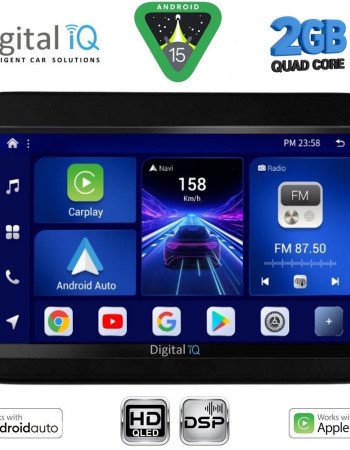DIGITAL IQ BXC 3676_CPAA (9inc) MULTIMEDIA TABLET for SUZUKI IGNIS mod. 2016-2026