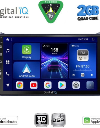 DIGITAL IQ BXC 3682_CPAA (9inc) MULTIMEDIA TABLET for  OPEL AGILA – SUZUKI SPLASH mod. 2008-2018