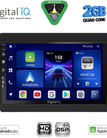 DIGITAL IQ BXC 3686_CPAA (9inc) MULTIMEDIA TABLET for SUZUKI SWIFT mod. 2017-2025