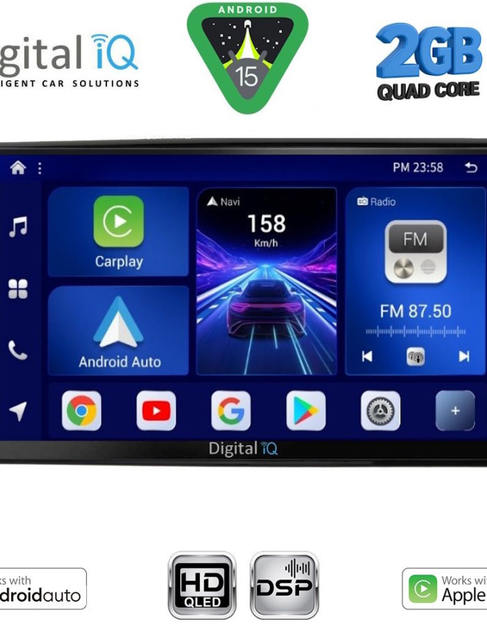 DIGITAL IQ BXC 3701_CPAA (10inc) MULTIMEDIA TABLET for TOYOTA RAIZE mod. 2020-2026