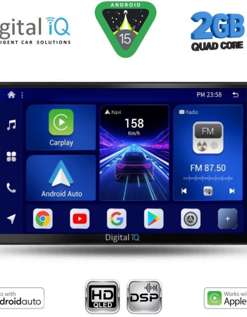 DIGITAL IQ BXC 3702_CPAA (9inc) MULTIMEDIA TABLET for TOYOTA AURIS mod. 2007-2012