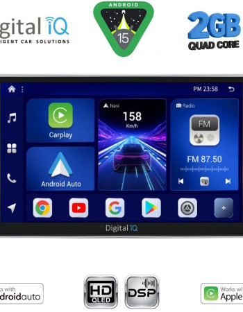 DIGITAL IQ BXC 3704SL_CPAA (9inc) MULTIMEDIA TABLET for TOYOTA AVENSIS (T25) mod. 2003-2009
