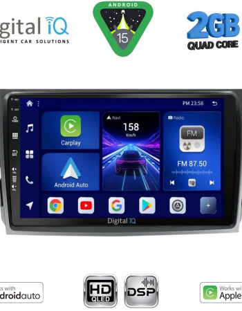 DIGITAL IQ BXC 3713_CPAA (9inc) MULTIMEDIA TABLET for TOYOTA COROLLA 4D mod. 2006-2012