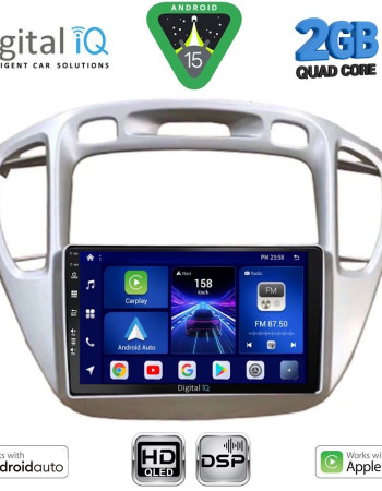 DIGITAL IQ BXC 3718_CPAA (9inc) MULTIMEDIA TABLET for TOYOTA HIGHLANDER mod. 2002-2009