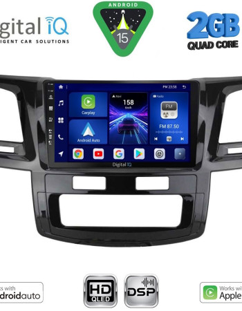 DIGITAL IQ BXC 3720_CPAA (9inc) MULTIMEDIA TABLET for TOYOTA HILUX mod. 2005-2016