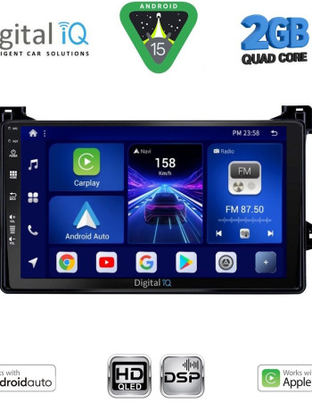 DIGITAL IQ BXC 3727_CPAA (9inc) MULTIMEDIA TABLET for TOYOTA PRIUS mod. 2016-2020