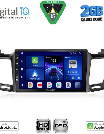 DIGITAL IQ BXC 3733_CPAA (10inc) MULTIMEDIA TABLET for TOYOTA RAV 4 mod. 2013-2019