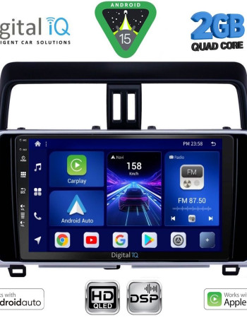 DIGITAL IQ BXC 3739_CPAA (10inc) MULTIMEDIA TABLET for TOYOTA LAND CRUISER mod. 2019-2023