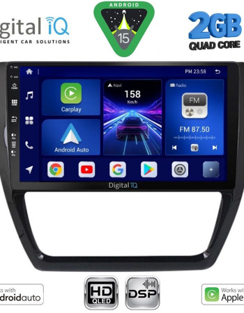 DIGITAL IQ BXC 3741_CPAA (10inc) MULTIMEDIA TABLET for VW JETTA mod. 2010-2016