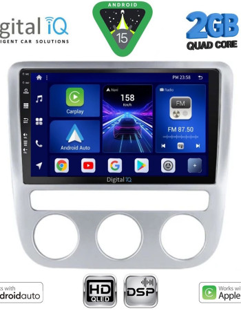 DIGITAL IQ BXC 3752_CPAA CLIMA (9inc) MULTIMEDIA TABLET for VW EOS mod. 2006-2016 - SCIROCCO mod. 2008-2010