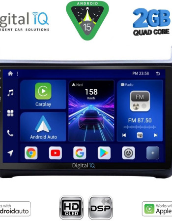 DIGITAL IQ BXC 3757_CPAA (9inc) MULTIMEDIA TABLET for VW POLO mod. 2014-2017