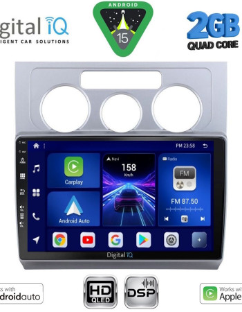 DIGITAL IQ BXC 3767_CPAA A/C (10inc) MULTIMEDIA TABLET for VW TOURAN mod. 2003-2010