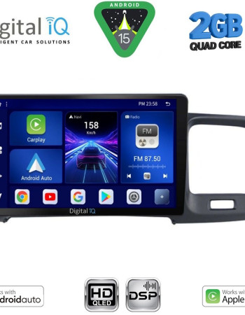 DIGITAL IQ BXC 3785_CPAA (9inc) MULTIMEDIA TABLET for VOLVO S60 mod. 2010-2018